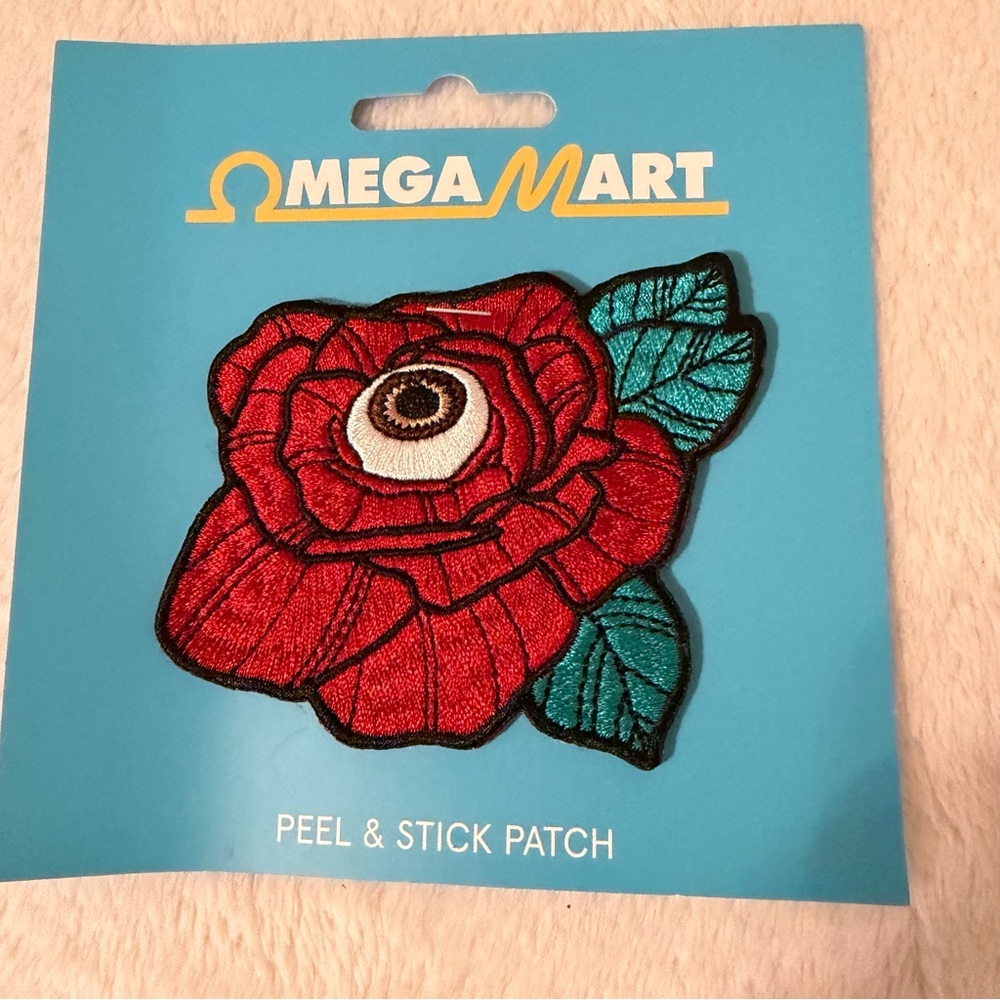 Omega Mart Rose Beef Peel & Stick Patch